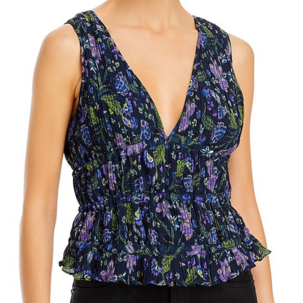 Ramy Brook Printed Malory Top